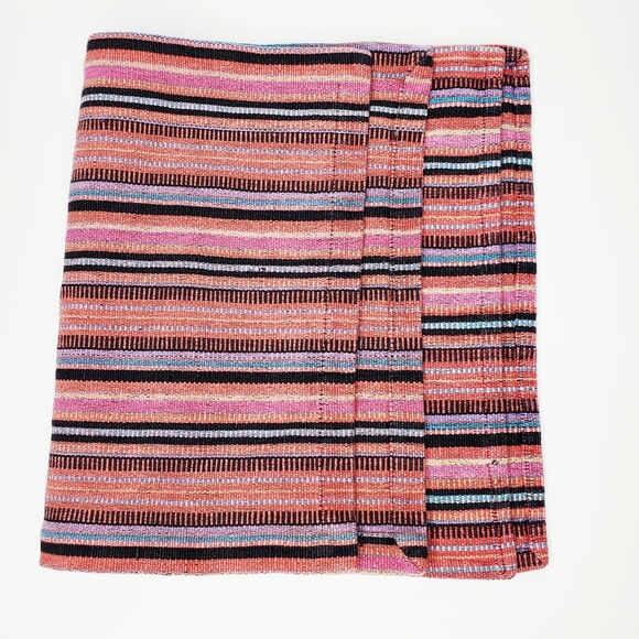 Anthropologie Home Boho Aztec Colorful Textured Stripe Table Linen Placemat Set - Picture 6 of 14